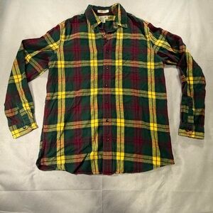 Vintage L.L. Bean Plaid Men's Shirt